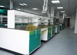 Monolithic science lab table countertop material glare surface for testing