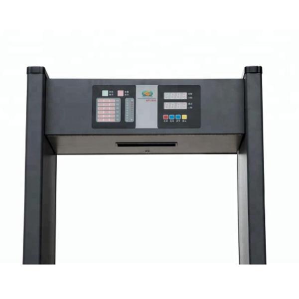 Single Zone Walk Through Metal Detector Security Equipment For Bank / Conference Center