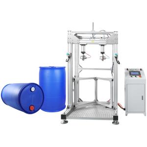 China Automatic Empty Bottles 200L Jerrycan Air Leak Test Machines Plastic Bottle Leak Test Machine on sale