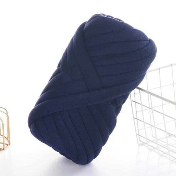 100% PO Chunky T-Shirt Core Yarn Tape Yarn For Hand Knitting Blanket Cushion