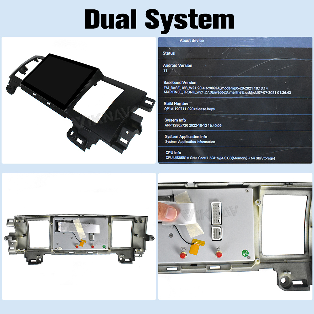 Keep Original Car Functions Android Head Unit For Jaguar XJ 2007-2014 With CarPlay