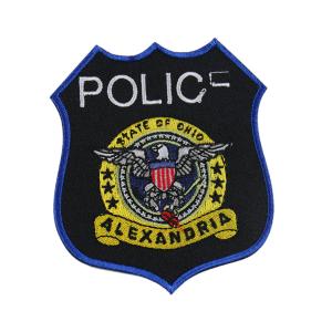 China Garment Accessories Police Morale Patches Heat Transfer Craft on sale