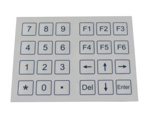 Wholesale 24 Keys Dust Proof Industrial Membrane Keypad With Dot Matrix from china suppliers