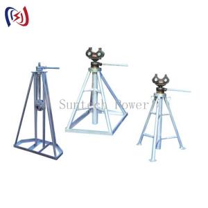 Wholesale Simple Reel Stand High Efficiency Cable Spool Support For Grid Projects​ from china suppliers