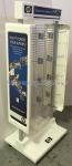 HP Products Point Of Purchase Merchandising Displays With Hooks / 2-Way Rack