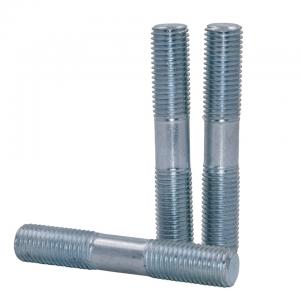 Wholesale Double Head Bolt Insulator Stud Post Stud Galvanized Fastener Threaded Rod Stud from china suppliers