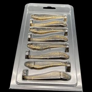 Wholesale Customized Fishing Lure Clamshell Packaging Hinge Clamshell Swimbait Packaging from china suppliers