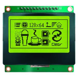 China FSTN Graphic Display Module 128x64 Standard COB LCD Module on sale