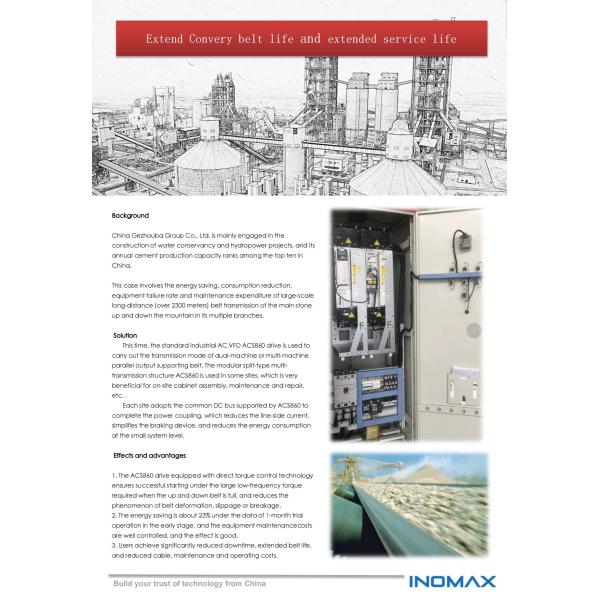 Inomax Energy Saving AC VFD Drive Multi Module With High Torque Low Frequency
