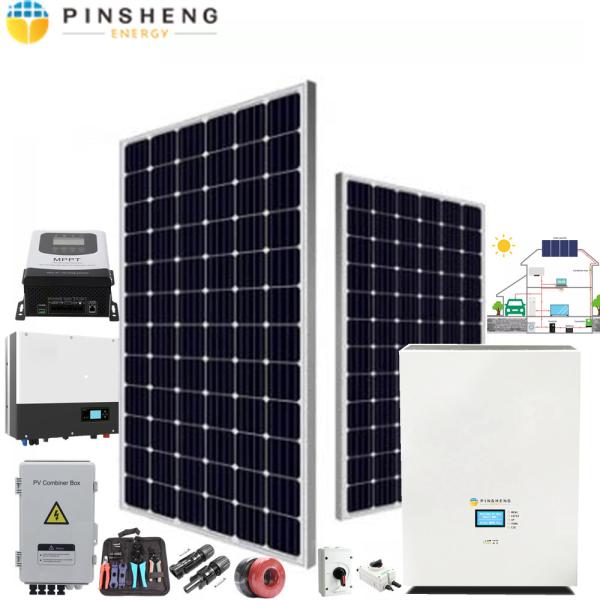 Pinsheng new arrival wall mounted 10KWH 48v/51.2v 200ah lithium battery for home energy storage solar system