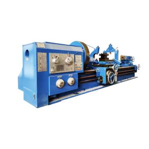 China CW6163 CW6180 Manual Lathe Machine 18kw With Gig Bore Manual Turret on sale