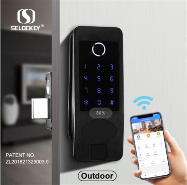 Quality Dual Sided TT Lock App Waterproof Ip65 Bluetooth Smart Locks for sale