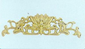 Wholesale Coffin Decorations Funeral Accessories Plastic Gold - Plated Decals And Accessories from china suppliers