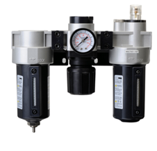 Air Preparation Equipment Aluminum Die-casting Body Material With Auto Drainer