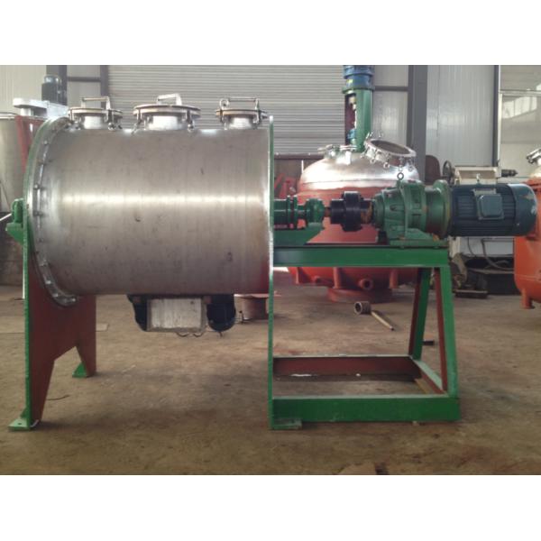 SUS304L Motorized Horizontal Colter Mixer with Fly Cutter and Motor Drive