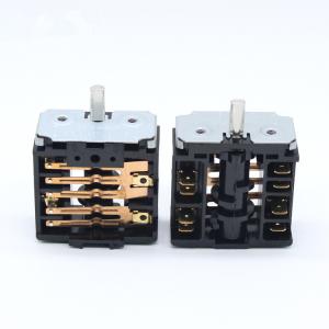 China Stove Bakelite Multi Position Rotary Switch , 6 Position Rotary Selector Switch on sale