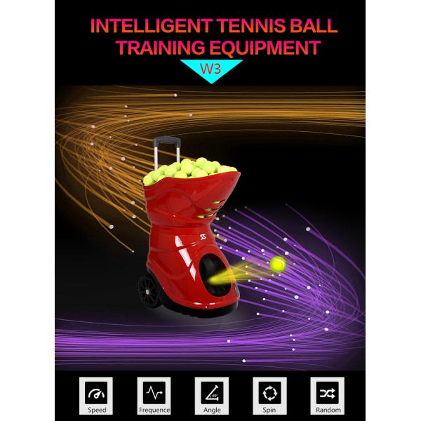 120W Smart Tennis Ball Machine Server Random Function Remote Control