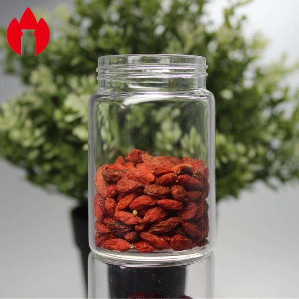 Glass Jar 50ml-200ml Customized Wide Mouth High Borosilicate Glass Bottle