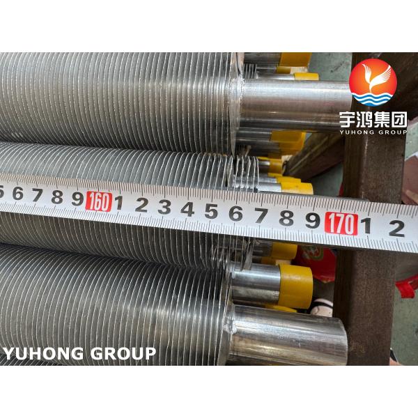 ASTM A213 TP316L Stainless Steel Fin Tube Extruded Type For Air Cooler