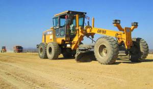 China New CIVL GR215 Motor Graders In Yellow White 7 tons Operating Weight yellow colour on sale