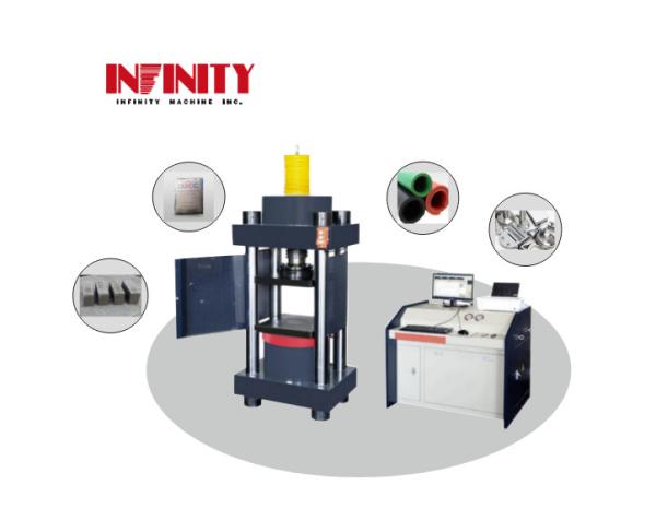 Full Digital Closed Loop Micro Electro Hydraulic Servo Compression Testing