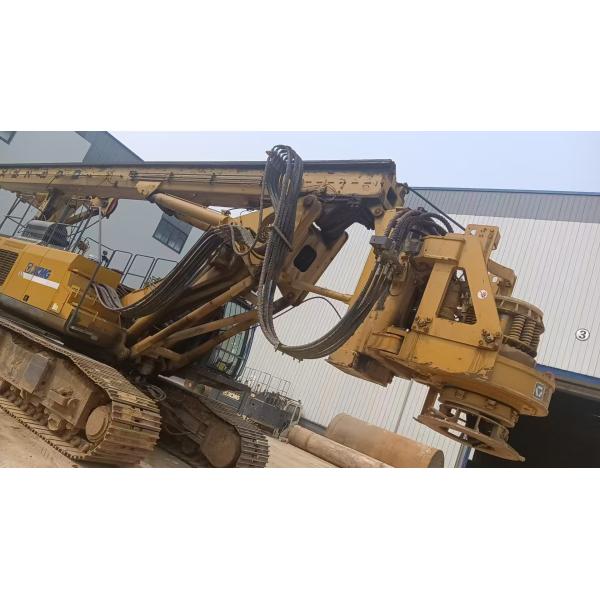 Foundation Construction XCMG 2019 Rotary Drilling Rigs with Maximum Output Torque 280kn. M and Mechanical Pile Driver