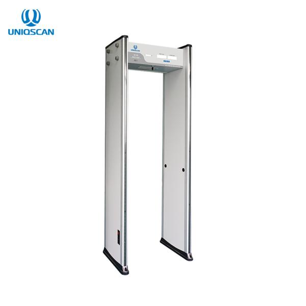 Quality Fireproof Material Archway Metal Detector 6 Zones 5 Digital Counter 100 Sensitivity Level for sale