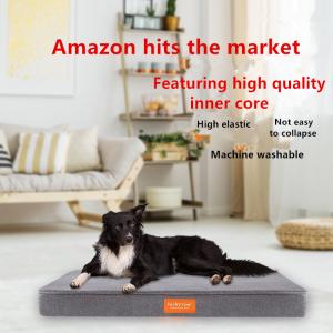 China Amazon Hot Dog Mattress Removable And Washable Dog Cushion Best Dog Mattress on sale
