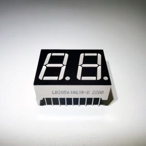 Wholesale Super Bright Red 13.8mm 0.54'' Segment Plastic LED Display LB20541IJ1B from china suppliers
