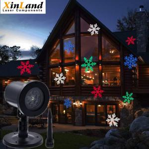 China Multi Color LED Snowflake Lights Snow Falling Lights For Christmas Waterproof Projector on sale