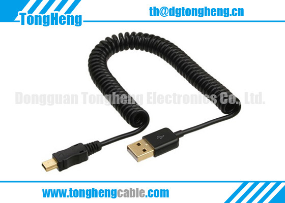 Dongguan Factory Customized Spiral Power Cord