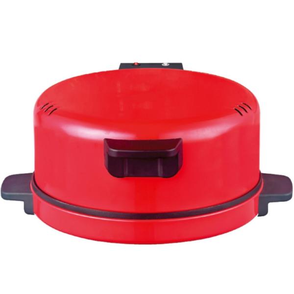 White 2200W 40cm Arabic Pizza Bread Maker With Timer