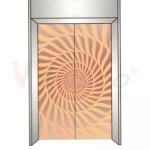 Wholesale 0.3-3mm Elevator Stainless Steel Sheet JIS Standard Bronze Coating Mirror Finish Etched from china suppliers