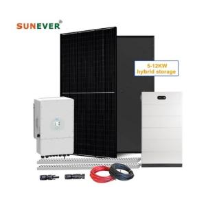 Wholesale Three Phase Hybrid Solar Energy System Commercial 220v/380v 50hz Output Frequency from china suppliers