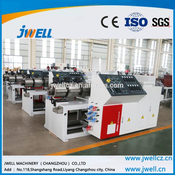 Quality Jwell fully automatic WPC plastic extrusion profile for PE PP for sale