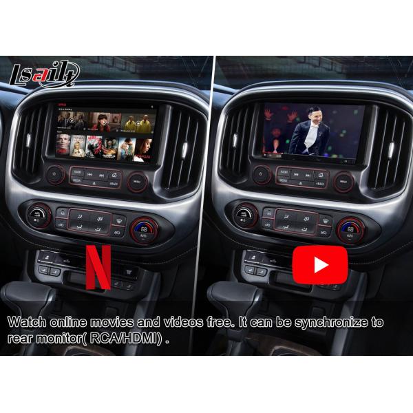 4+64GB Android Car Interface with Wireless CarPlay , Google Map, Mirrorlink , Instagram, YouTube for Canyon, Sierra, GMC