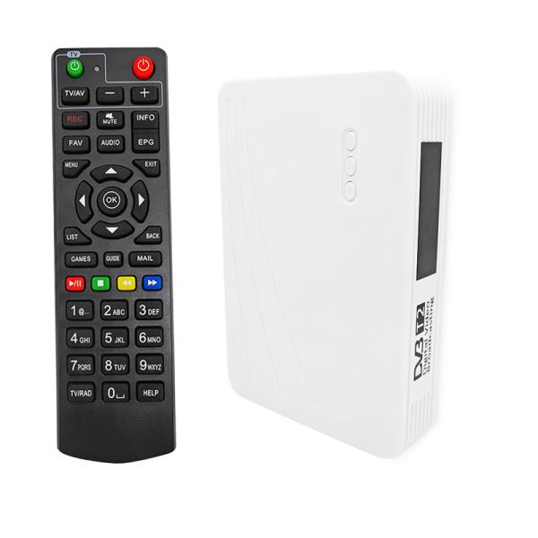 Quality Auto Search Decoder DVB T2 TV Box 10 Bit Hevc Set Top Box for sale