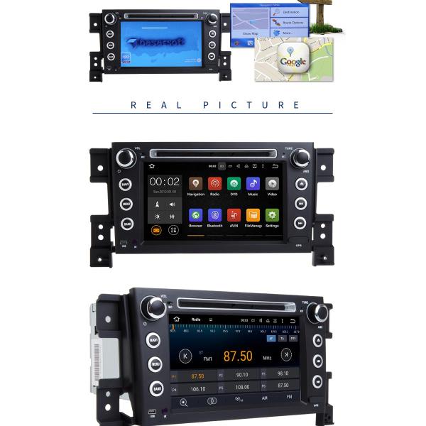 7 Inch Android 7.1 SUZUKI Car DVD Player Car Radio Player With Rear Camera DVR OBD