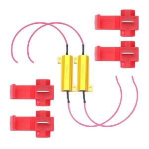 Wholesale 12V 6 Ohm 50w Led Load Resistors ROHS Certificated For Fix LED Bulb from china suppliers