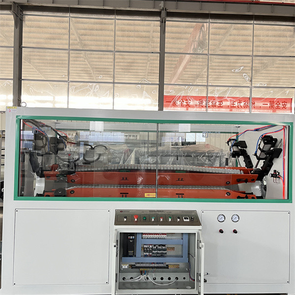 PE Flexible Tube Machine , High Speed Water Supply Pipe Machine