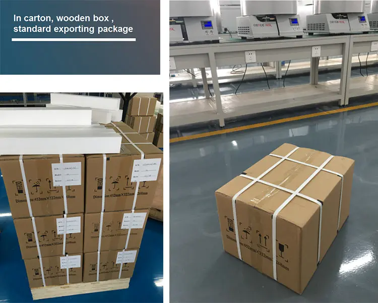 High Capacity Refrigerated Centrifuge CL8R 8x2000ml Swing Rotor for Blood Bank