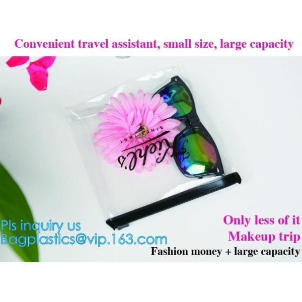 plastic slider zip lock plastic cosmetic bags with customer printing, stand up zipper bag/mattress storage bag with zipp