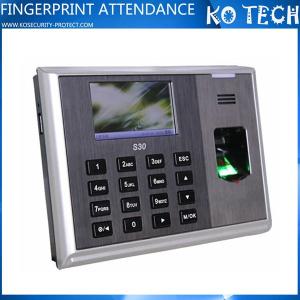 China S30 Fingerprint Time Attendance Touch Keypad Attendance Machine on sale