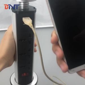 Wholesale Automatic kitchen system vertical pop up kitchen power socket with power switch from china suppliers