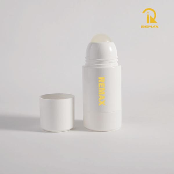 Replaceable ball-bearing bottle, antiperspirant dispensing bottle