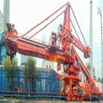 Bucket Wheel Stacker And Reclaimer System For Longitudinal Stockyard