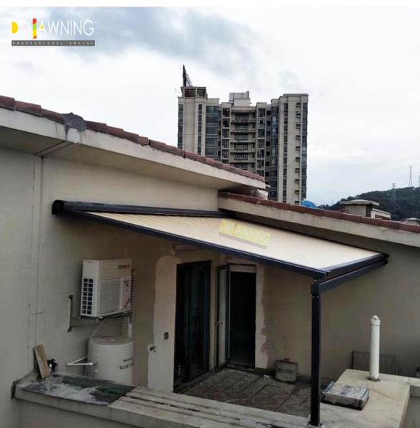 Aluminum Conservatory Sun Shade Canopy Cassette Waterproof Patio Awning