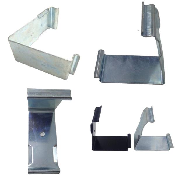 Custom Steel Stamping Zinc Plating Sheet Metal Stamping Fastener Packing Lock Crate Clips Steel Spring V Type Crate Clip