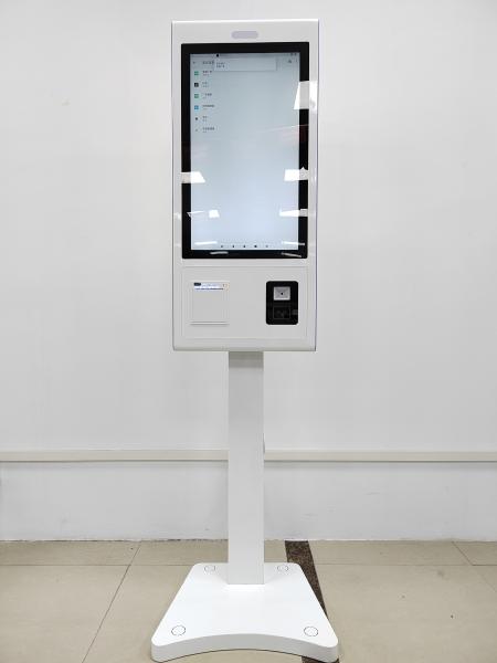 Quality 24 Inch Pos Cashless payment kiosk Restaurant Ticket Queue kiosk Hardware Sinmar self Service Ordering kiosk Terminal for sale