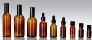 China Amber, Medical, Pharmaceutical Screw Glass Bottles With Screw Type Cap AM-MGB on sale
